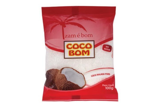 COND.COCO " PURO " COCOBOM 100GR EMB. VERMELHA
