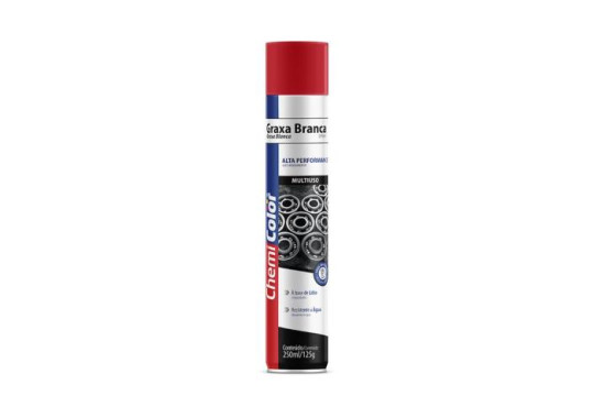 GRAXA BRANCA SPRAY MULTIUSO CHEMICOLOR 250ML