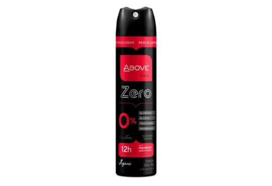 DESODORANTE ABOVE " AERO " ZERO " M A S C " 12HR 150ML