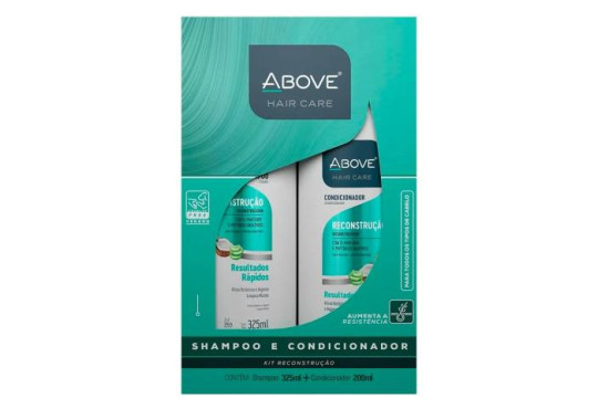 SH KIT ABOVE SH RECONSTRUCAO 325ML + CONDICIONADOR RECONSTRUCAO 325ML