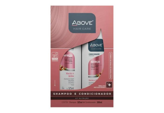 SH KIT ABOVE SH NUTRICAO 325ML + CONDICIONADOR NUTRICAO 325ML