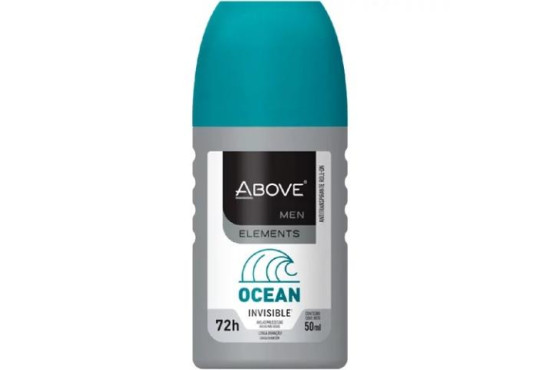 DESODORANTE ABOVE " ROLON " OCEAN MASC. 72HR 50ML