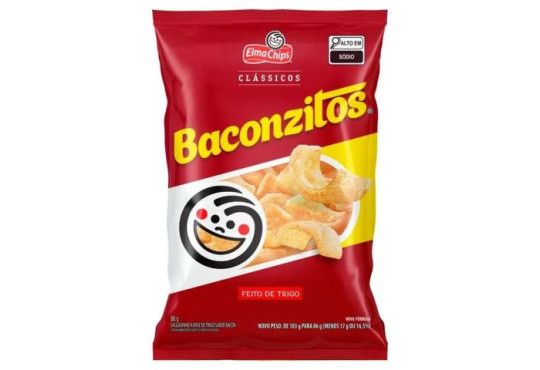 SALG. EL CHIPS/BACONZITOS  " NOVO 86GR "