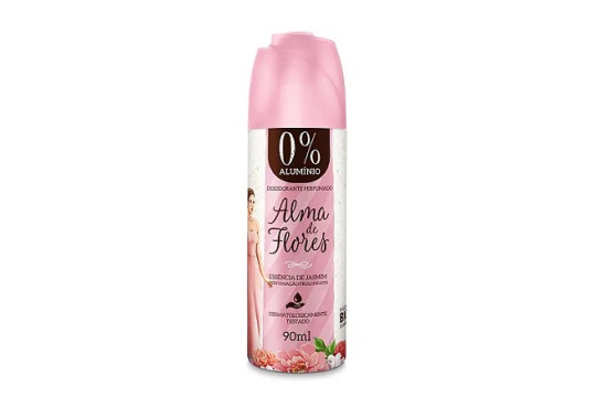 DESODORANTE ALMA DE FLORES 12X90ML JASMIM