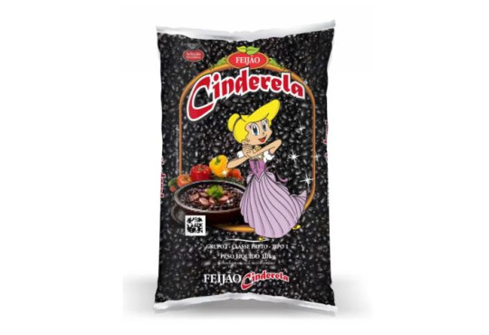 FEIJAO UNIDADE PRETO CINDERELA TIPO 1 1KG