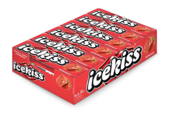 DROPS ICEKISS MORANGO C/12