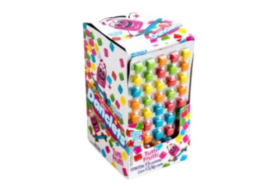 CHICLE DANILLA DANCLETS " DISCO " TUTTI FRUTTI C/15X10,5GR