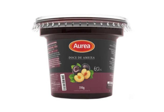 DOCE FRUTA AUREA AMEIXA E MACA 350GR