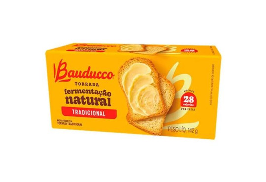 LANCHE TORRADA BAUDUCCO TRADICIONAL 142GR