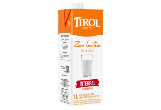 LEITE L VIDA TIROL ZERO LACTOSE 1L INTEGRAL C/TAMPA