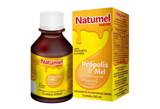 SUPLEMENTO ALIM. XAROPE NATUMEL EUCALIPTO E LIMAO C/ PROPOLIS MEL 150ML