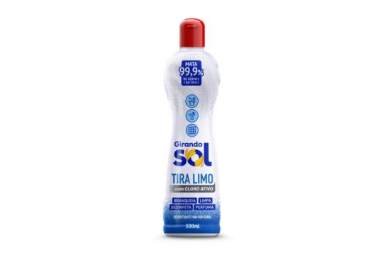 TIRA LIMO GIRANDO SOL C/CLORO ATIVO 500ML