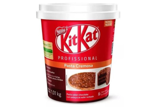 RECHEIO/COBERTURA NESTLE KITKAT POTE 1.01KG