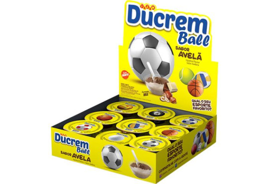 CHOC. JAZAM DUCREM BALL AVELA C/18X25GR