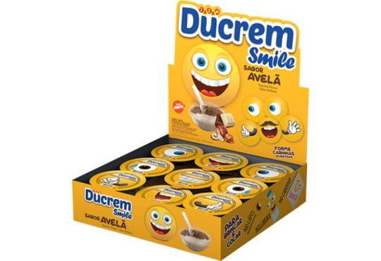 CHOC. JAZAM DUCREM SMILE AVELA C/18X25GR