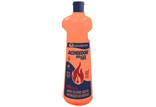 ACENDEDOR DE FOGO RAMAR GEL 480GR 80%