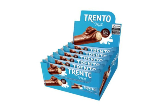 CHOC. PECCIN TRENTO C/RECH MILK 16X29GR