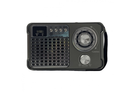 IMPORT. RADIO SEM FIO KAPBOM KA-8706 C/ BLUETOOTH/USB GRANDE