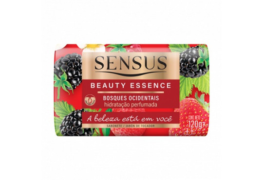 SABONETE SENSUS/ BOSQUES OCIDENTAIS 12X150GR VERMELHO