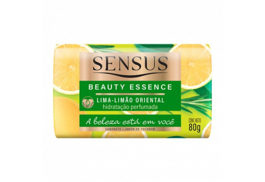 SABONETE SENSUS/ LIMA-LIMAO ORIENTAL 12X150GR VERDE