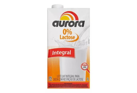 LEITE L VIDA AURORA ZERO LACTOSE 1L INTEGRAL C/TAMPA