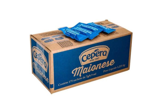 MAIONESE CEPERA SACHE C/175X7GR