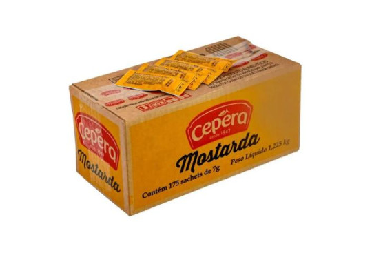 MOSTARDA CEPERA SACHE C/175X7GR