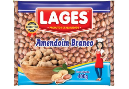 COND. AMENDOIM LAGES 400GR