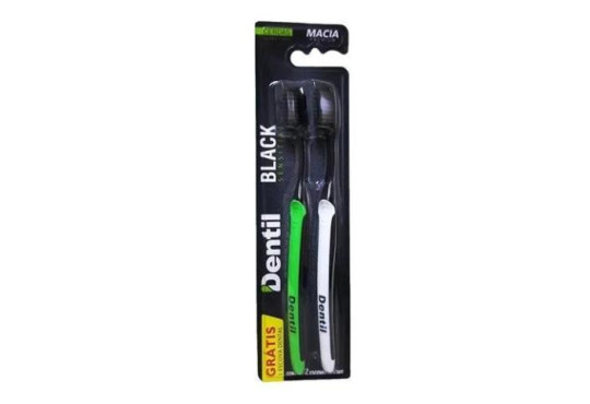 ESCOVA DENTAL DENTIL BLACK SENSITIVE MACIA C/2