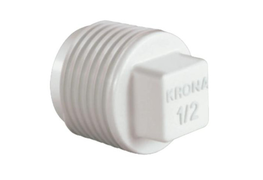 **KRONA PLUG ROSQUEAVEL 1/2 BRANCO REF:293