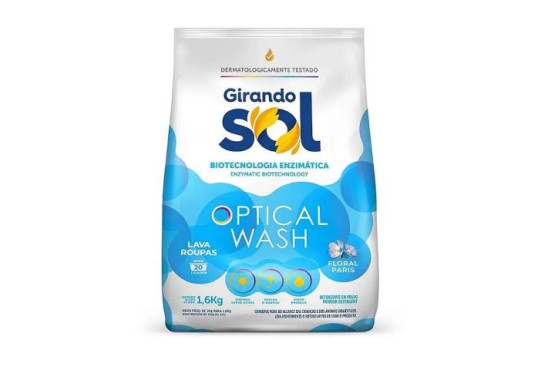 SABAO PO GIRANDO SOL DIA A DIA " SACHE 1.6KG " AZUL FLORAL PARIS