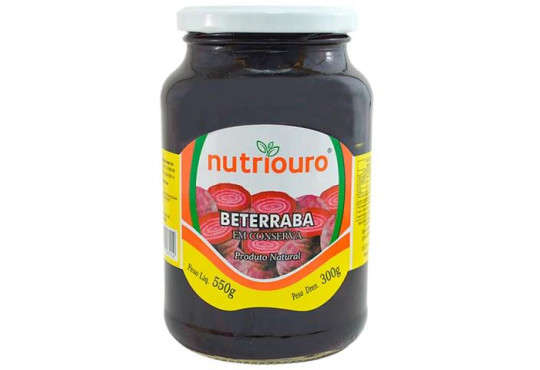 BETERRABA NUTRIOURO VIDRO 300GR