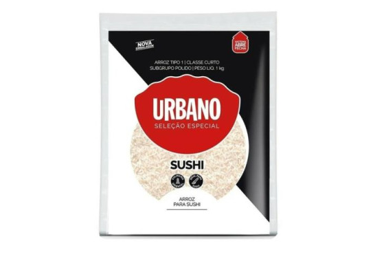 ARROZ UNIDADE URBANO " P/ SUSHI " 1KG