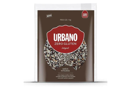 ARROZ UNIDADE URBANO " INTEGRAL 7GRAOS" 1KG