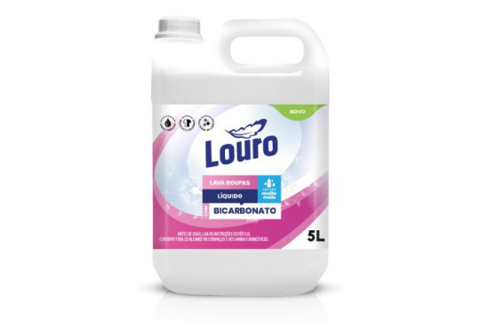 SABAO LIQUIDO LAVAROUPA LOURO C/ BICARONATO 5LT GALAO