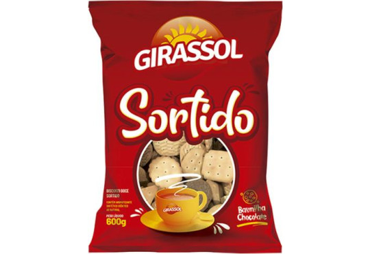 BISCOITO GIRASSOL SORTIDO 300GR