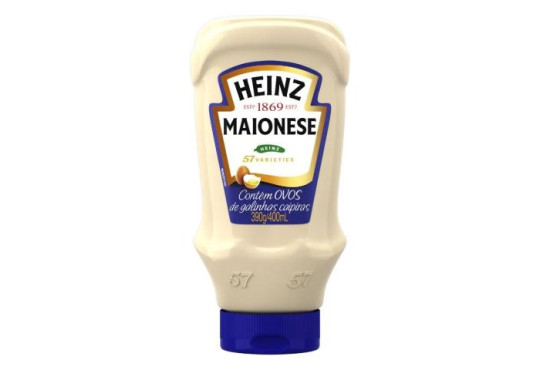 MAIONESE # HEINZ # BISNAGA 390GR TRADICIONAL