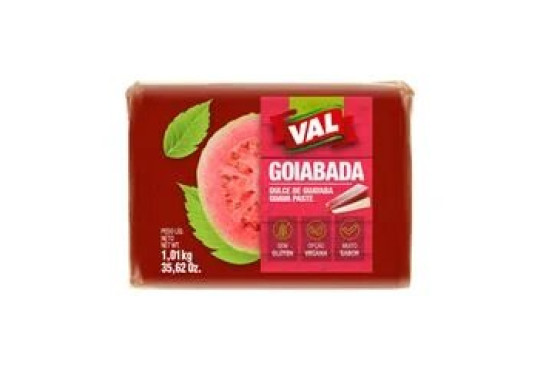 GOIABADA VAL  # 1,01KG # " TABLETAO "
