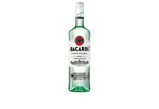 LT. BACARDI CARTA BLANCA VIDRO 700ML