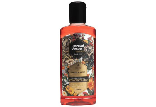 LIMPADOR PERFUMADO BARRIGA VERDE CONCENTRADO CEREJA E AVELA 140ML