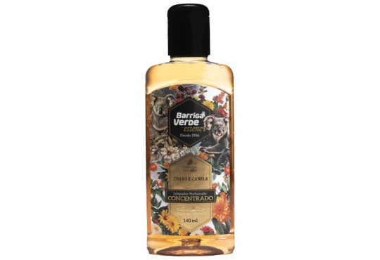 LIMPADOR PERFUMADO BARRIGA VERDE CONCENTRADO CRAVO E CANELA 140ML