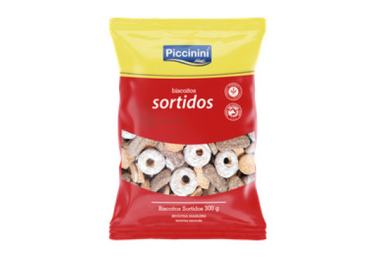 BISCOITO SORTIDO PICCININI " PACOTAO " 1.2KG