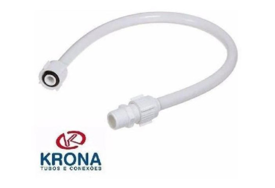 **KRONA ENGATE FLEXIVEL  PLASTICO 60CM 1/2 REF-744