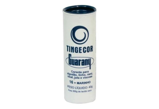 TINTA P/TINGIR GUARANY TINGICOR AZUL C/6