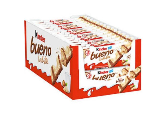 CHOC. KINDER BUENO WHITE C/30X39GR