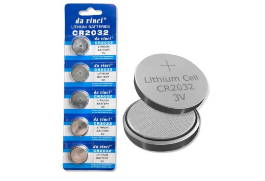 PILHA LITHIUM CR2032 BOTAO C/5 CARTELA