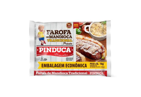 FAROFA PINDUCA TRADICIONAL " 1KG  " EMB. ECONOMICA