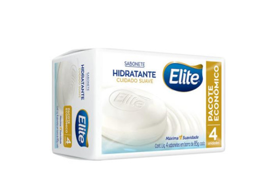 SABONETE ELITE CUIDADO SUAVE 85GR UNIDADE