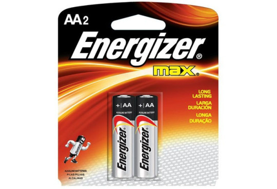 PILHA ENERGIZER MAX  ALCALINA AA PEQ.  2UN